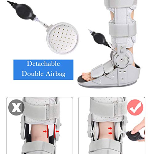 Tobilleras, Bota Hinchable Para Estabilizador De Pies, Bota Walker Para Fracturas, Bota Walker, Bota Para Caminar - Ideal Para Fractura Estable De Pie Y Tobillo, Cirugía Del Tendón De Aquiles, Esguinc