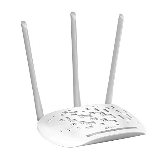 TP-Link TL-WA901N - Punto de acceso inalámbrico/Extensor de red WiFi (N450 Mbps, 3 Antenas, Power over Ethernet, WPS), blanco