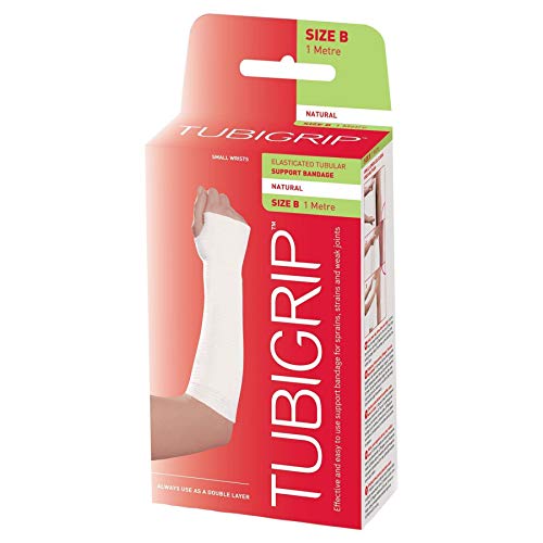 Tubigrip Elasticated Tubular Support Bandage, Natural, Size B, 1m