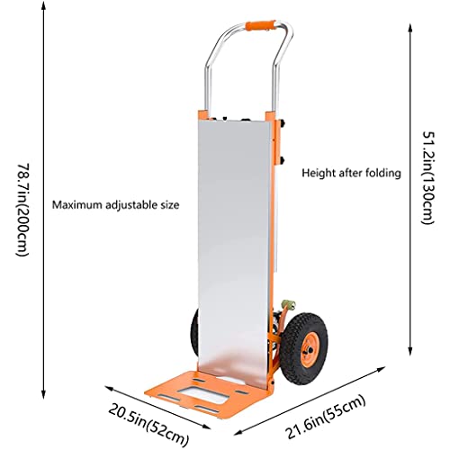 TYX Carro Sube-Escaleras Eléctrico, Carro Plegable con Ruedas Carretillas para Sacos De Carga Pesada, Carretilla De Mano Motorizada para Subir Escaleras, Capacidad De Carga 200 Kg