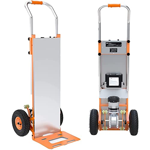 TYX Carro Sube-Escaleras Eléctrico, Carro Plegable con Ruedas Carretillas para Sacos De Carga Pesada, Carretilla De Mano Motorizada para Subir Escaleras, Capacidad De Carga 200 Kg