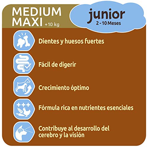 ultima Pienso para Perros Medium-Maxi Junior con Pollo - 7,5 kg