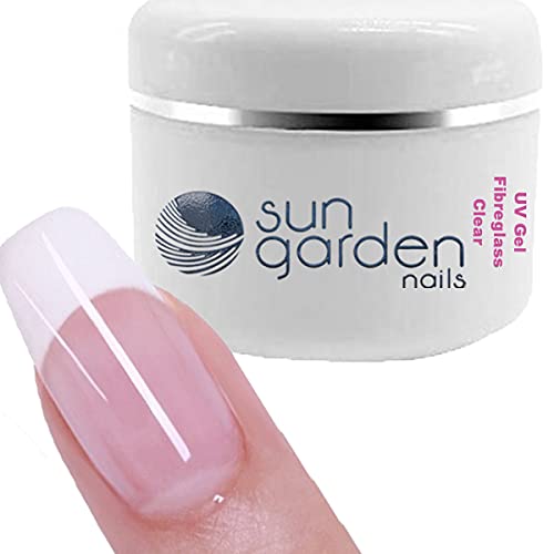 UV Gel de Fibreglass Clear 30 ml Premium Line – acabado construcción adhesivo – Transparente Top Coat – monofásico Gel