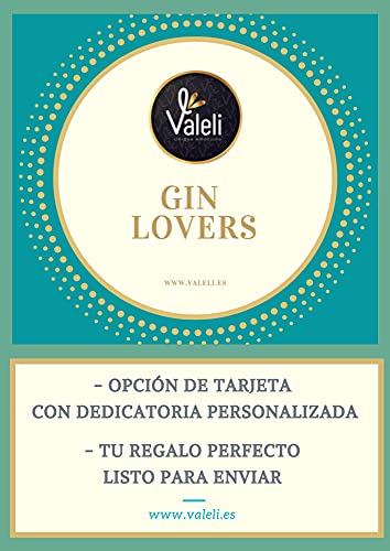 Valeli, Cesta Regalo original 2 Gin Bombay Sapphire 5cl miniaturas, kit de botánicos para ginebra con 2 tónica 33cl y aperitivo frutos secos y snacks. Regalo para él, ella, cumpleaños, padre, amigo