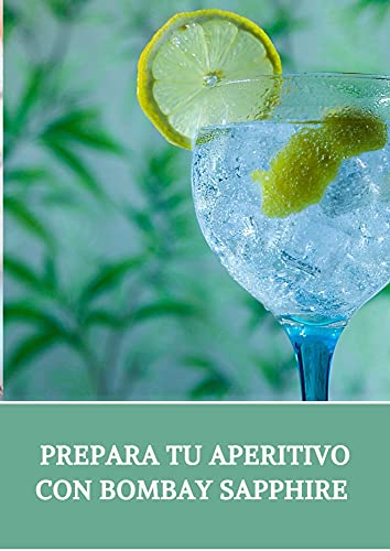 Valeli, Cesta Regalo original 2 Gin Bombay Sapphire 5cl miniaturas, kit de botánicos para ginebra con 2 tónica 33cl y aperitivo frutos secos y snacks. Regalo para él, ella, cumpleaños, padre, amigo