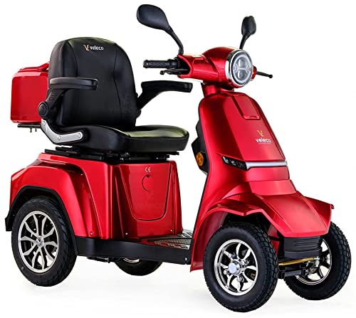 VELECO Gravis Electric Mobility Scooter (rojo)