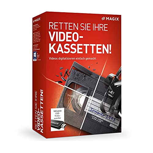 Video Saver! 2022 - The easy way to digitize videotapes|Standard|2 Devices|limitless|PC|Download