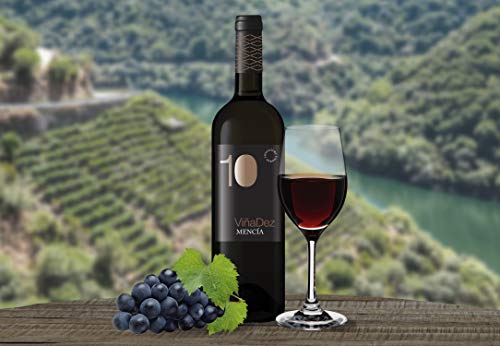 Vino Tinto Mencía Ribeira Sacra. Vino Gallego, Estuche Pack de 3 botellas VIÑADEZ 75cl cosecha 2019