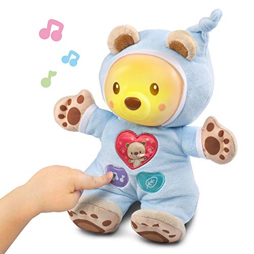 VTech- Cuco Cuna Muñeco Infantil con Relajantes Melodías, Canciones y Sonidos de la Naturaleza, Suave Luz Noche, Multicolor (3480-502122) , color/modelo surtido