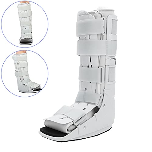 Walker Brace, Zapatos De Senderismo Neumáticos De Espuma Para Reparación De Fracturas Soporte De Correa De Tobillo Ortesis De Pie Ortesis De Férula Plantar Para Lesiones De Tobillo Y Pie(M)