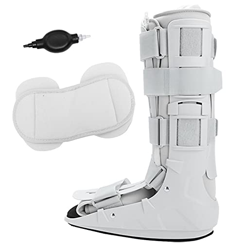 Walker Brace, Zapatos De Senderismo Neumáticos De Espuma Para Reparación De Fracturas Soporte De Correa De Tobillo Ortesis De Pie Ortesis De Férula Plantar Para Lesiones De Tobillo Y Pie(XL)