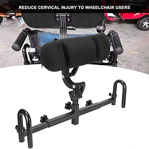 WANGXNCase Soporte para La Cabeza del Reposacabezas De La Silla De Ruedas Cómodo Asiento Almohada para Cojín, Acolchado Ajustable para Adultos Accesorio para Silla De Ruedas Universal Portátil