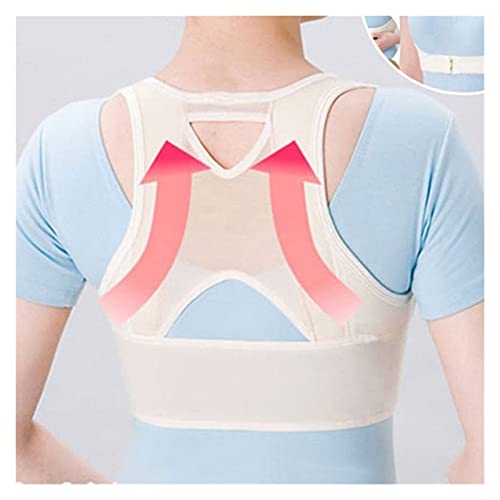 XCBHJXD - Corsé ortopédico para mujer y niña, corrector de postura invisible para la columna vertebral y ortopedia para el hombro, soporte para la espalda, vendaje para cinturón (Talla L: L)