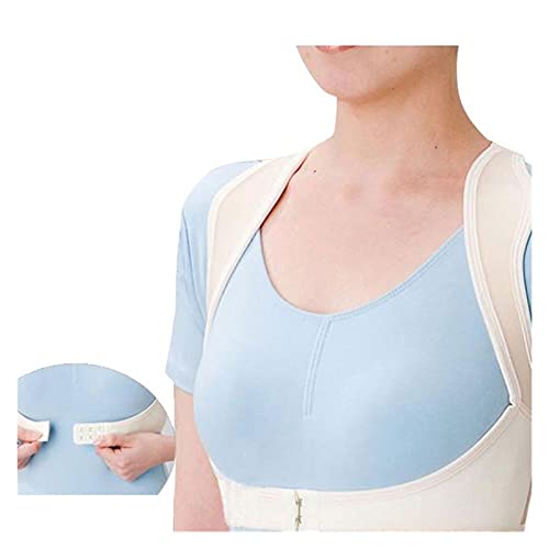 XCBHJXD - Corsé ortopédico para mujer y niña, corrector de postura invisible para la columna vertebral y ortopedia para el hombro, soporte para la espalda, vendaje para cinturón (Talla L: L)