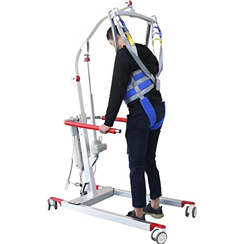 XIAORANA Arnés de Ajuste Rápido, Arnés de Elevación de Paciente de Cuerpo Completo, Eslinga de Elevación con Accesorios de Bucle, Las Piernas Se Pueden Separar, Seguridad de Enfermería (Size : Large)