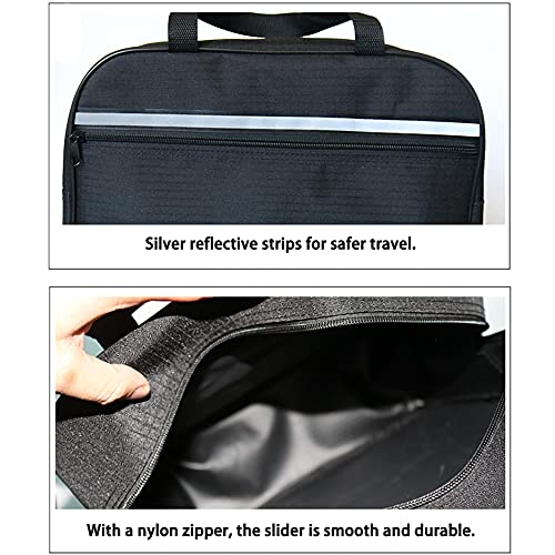 XXGJK Bolsa de Silla de Ruedas Mochila PortáTil Mochila Universal Scooter de Movilidad para Sillas de Ruedas Al Aire Libre Almacenamiento de Compras Marco