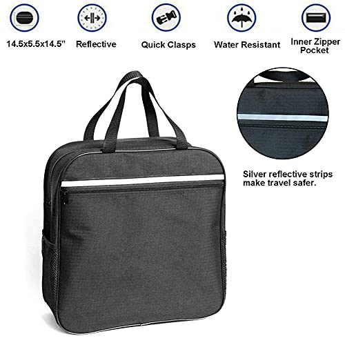 XXGJK Mochila para Silla de Ruedas Bolsa multifunción para Silla de Ruedas Mobility Scooter Mochila Universal para la mayoría de los patinetes para sillas de Ruedas Rollator