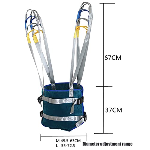 YNITJH Eslinga De Transporte Elevación De Pacientes,Arnés Caminar Asistido por El Paciente,Dispositivo De Entrenamiento De La Marcha Ayuda De Rehabilitación,para Entrenamiento De Rehabilitación,L