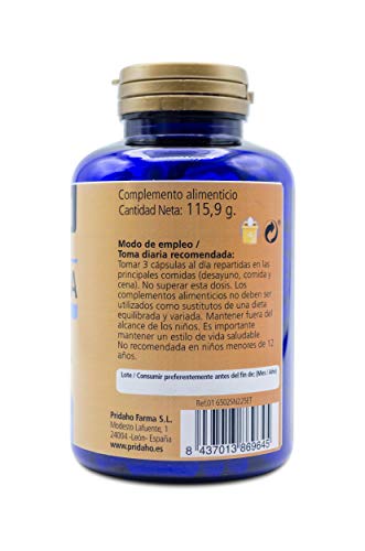 YNSADIET S.A. Sanon Valeriana 225 Cápsulas De 515 Mg, One size, Vanilla, 115.9 Gramo