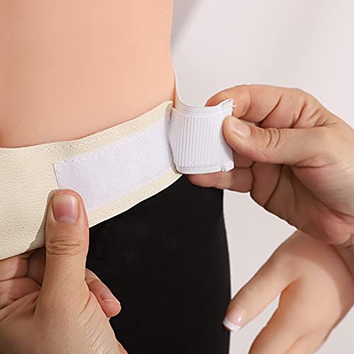 YZILXY Cinturón De Soporte De Ostomía para Bolsa De Ostomía Fija Y Prevención De Hernia Paraestomal para Pacientes con Colostomía Prevención De Hernia Paraestomal, Incluye 2 Correas para Piernas