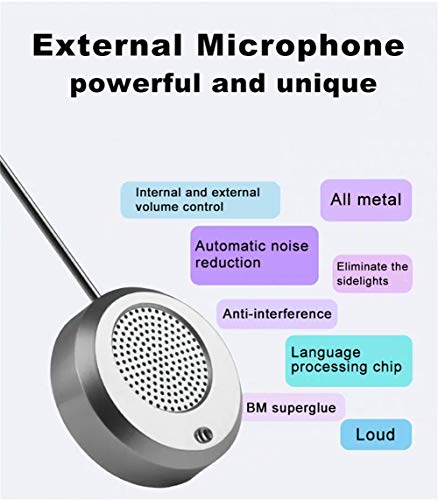 zhicheng shop Altavoz de Intercomunicación de Comunicación de Ventana Intercomunicador de Voz de Doble Vía para el Hospital de la Oficina Comercial del Restaurante del Banco