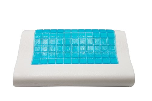 Zollner Almohada Cervical viscoelástica con Gel refrescante, 30x50 cm