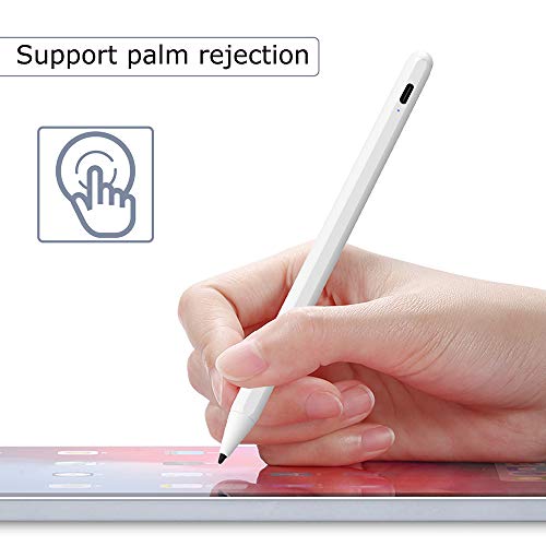 Zspeed Stylus Pen 2nd Gen para iPad 2018 y 2019 con Palm Rejection 1.0mm Fine Tip Lápiz iPad Perfectamente Preciso para Escribir, Dibujar, Tomar Notas, Jugar Juegos