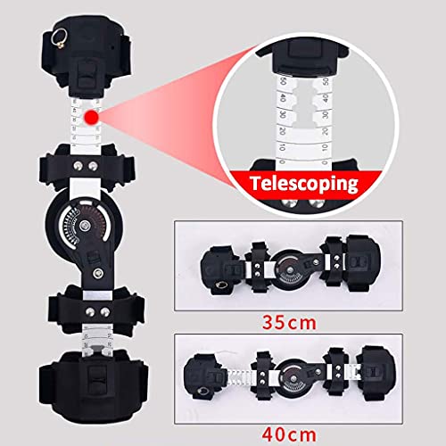 Zyxdk Codo con Bisagras Apoyo Post Operación Ortesis ROM 0-120 ° Ajustable Rango de Movimiento, Se Adapta a Ambos Brazos para Artritis, Fractura, Lesiones