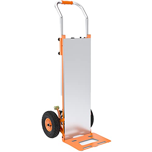 ZZLYY Carretillas Subeescaleras Eléctrico, Carro Plegable con Ruedas para Mover Muebles, Abarrotes, Electrodomésticos, Materiales De Construcción Decorativos, Carga Máxima 200Kg