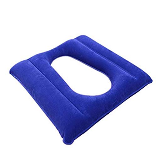 ZZYYZZ Cojín de Aire para Pacientes con Anti-úlceras de decúbito con Orificio, Adecuado para Silla de Ruedas, Silla de baño y Cuidado de la Cama, 50 × 48 cm para Alivio de la ciática