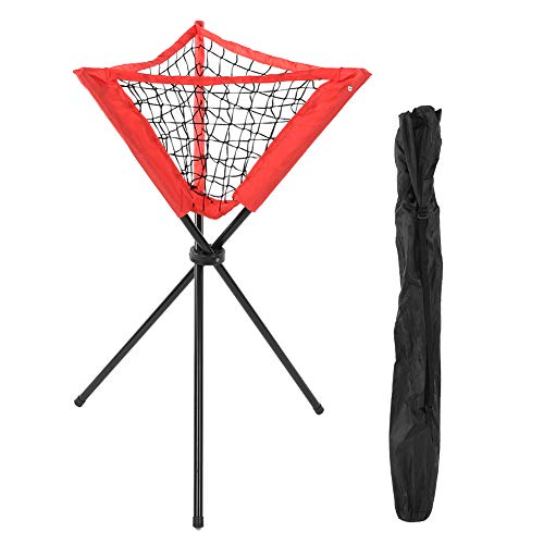 01 Portátil, Ligero, Tela Oxford, Acero Inoxidable, Trípode de Práctica de Bateo de Softbol, ​​Rack de Béisbol, Soporte Estable, para Practicar, Entrenadores