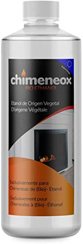 1 litro Bioetanol 96% Origen Vegetal para chimeneas