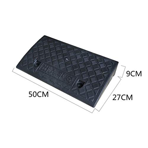 11 way Bike CSQ-Rampes - Uphill Pad, servicio de ramas interiores en silla enrollable portátil antideslizante para garaje, rampas de acceso, plástico, negro, 50*27*9CM