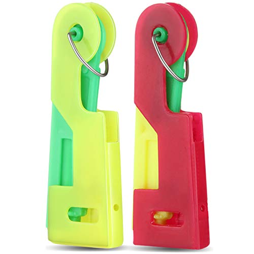 2 Piezas Dispositivos de Enhebrado Automático de Agujas Dispositivo Plástico Manual de Aguja de Costura con Guía Automática de Hilo Fácil de Usar y Transportar, Color Aleatorio