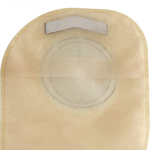 20 PCS Colostomía Bolsas Doble Lateral No tejido Ventana Ventana Ostomía Bolsas Estoma Bolsas Bolsas Hook & Loop Pegatina Corte a ajuste 75mm Incontinencia Productos Parastomal Colostomía Evitar kit 9