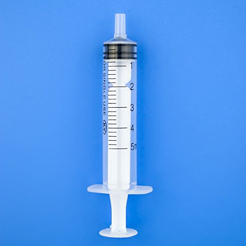 20pack 1ml+5ml Syringe with 20pack 18G 1.2-38mm Blunt Tip Needles for Experiments, Industrial Use，Dispensing Needle Blunt Aguja dispensadora conjunto de jeringa jeringa de plástico jeringa desechable