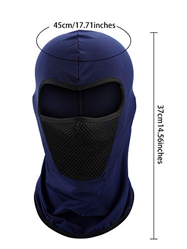 3 Piezas Máscara Facial Pasamontañas Máscara de Motocicleta Gorra de Pesca de Camuflaje a Prueba de Viento Cubierta Facial para Protección Contra el Polvo Solar (Conjunto de colores 2)