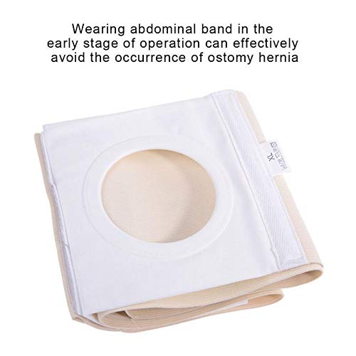 3 tamaños Ostomy Belt Belt Belt Support Groin Hernias Brace Soporte de la cintura Desgaste en el estoma abdominal para arreglar la bolsa y prevenir la hernia de la parrastomal 21-309 ( Size : Medium )