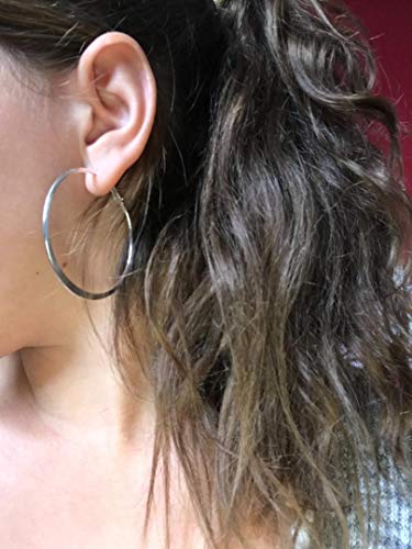 ✿ 5 CM plano grande del aro ✿ pendientes bohemios