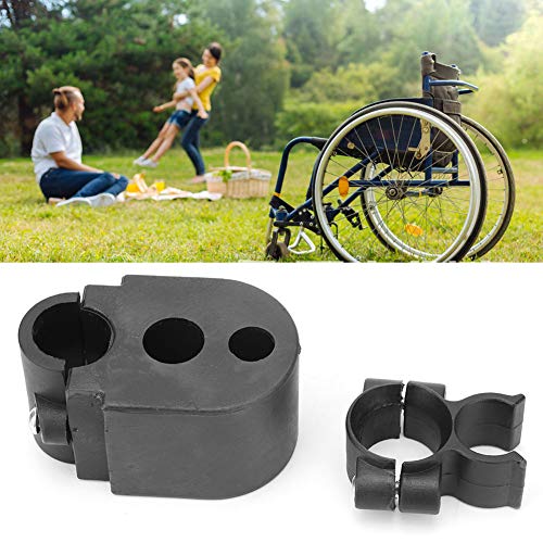 Accesorios para muletas, soporte para bastón de bastón para silla de ruedas Soporte de muleta para accesorio de scooter eléctrico para adultos