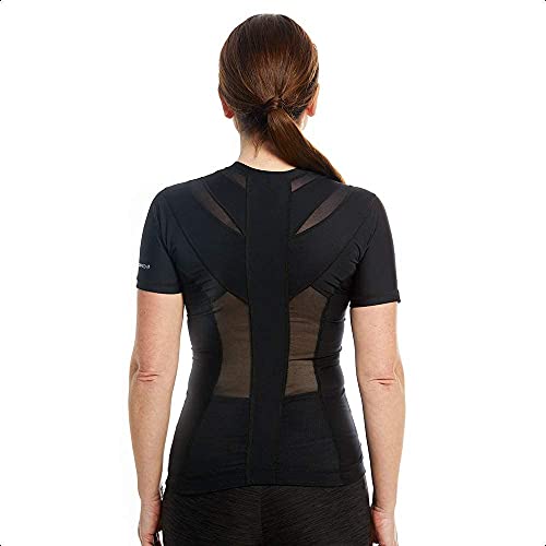 ActivePosture - Camiseta con Corrector de Postura para Espalda, Con Cremallera, Corrector de Hombros para Mujer, Cuenta con Tecnología Neuroband que Ayuda a Reducir Tensión, Dolor y Mejora la Postura