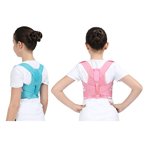 Adjustable Kids Posture Corrector Children Upper Back Support Belt Orthopedic Corset Spine Lumbar Brace Prevent Humpback Back Straightener Machine Posture Corrector for Women Kids Men Teens