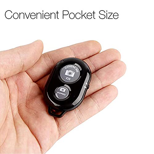 Adurei Wireless Bluetooth Camera Remote Control para Teléfonos Inteligentes y Trípodes, Haciendo Selfies para iOS (iPhone) y Dispositivo Android, Conveniente y Fácil de Crear Increíbles Fotos Sefie