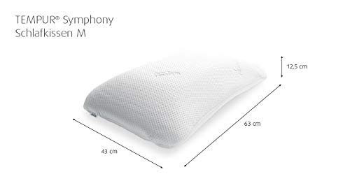 Almohada ergonómica TEMPUR® Symphony M – 63x43x12.5 cm