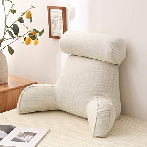 Almohada Lectura Cómoda, Almohada Espalda Rellena para Reposo En Cama, Brazo, Espalda, Embarazo, Cabeza Lumbar, Cuello, Cóccix, Cojín Apoyo para La Espalda Baja