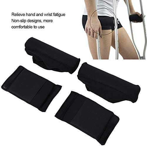 Almohadilla para Muletas, Almohadillas para Muletas Suaves Deslizantes, Muletas para Brazos para Caminar, Soporte Suave para Pacientes Y Ancianos, Antebrazo Acolchado para Muletas para Hombres Y Mujer