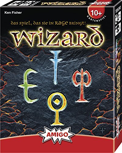 Amigo Spiele - Juego de Cartas Wizard, 3 hasta 6 Jugadores (6900) (versión en alemán)