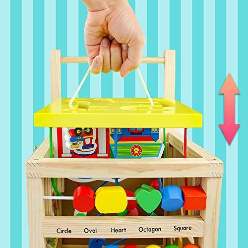 Andadore Bebe Juguetes de Madera Correpasillos Carrito Bebe Juegos Educativos Regalos Originales Bebes Niña Niño 1+ Año