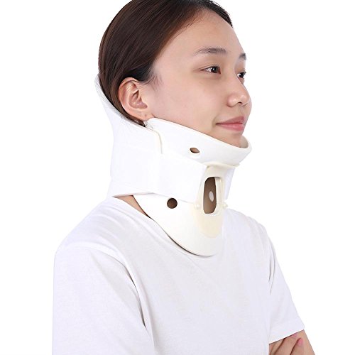 Aparato Para el Cuello Dispositivo de Tracción Cervical Para el Cuello Soporte Para el Cuello Ajustable Y Transpirable Alivio Del Dolor de Cuello Órtesis Aparatos Ortopédicos (M)