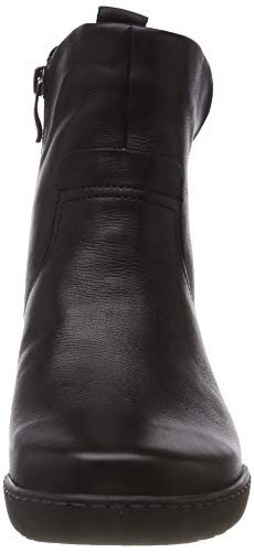 ARA Dakota, Botas Plisadas Mujer, Schwarz, 38 EU